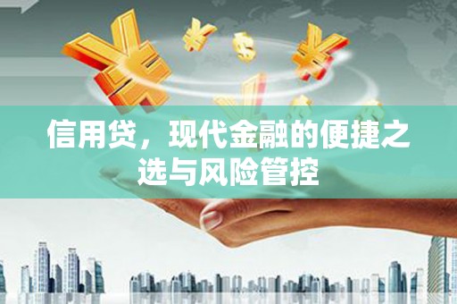 台中信用贷，现代金融的便捷之选与风险管控