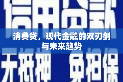 台中消费贷，现代金融的双刃剑与未来趋势